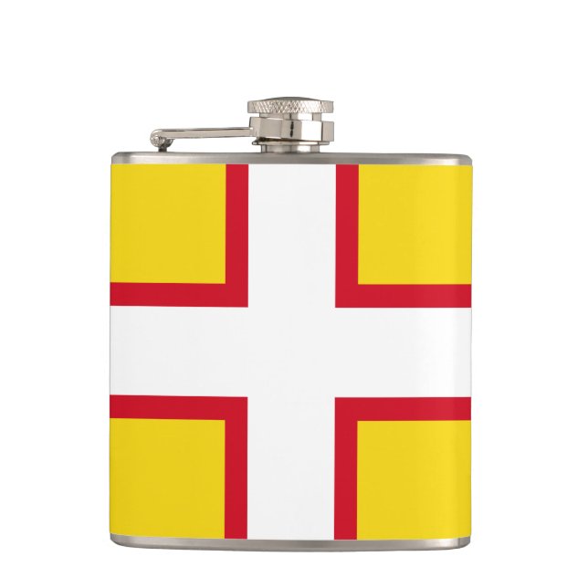 Cantil Bandeira do Dorset Hip Flask (Frente)