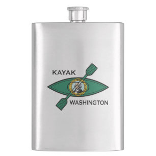 Cantil Bandeira do Estado de Washington Kayak