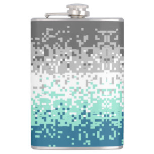 Cantil Bandeira do Orgulho Frayromântico Abstrato Pixelad