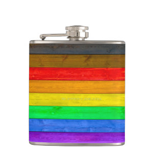 Cantil Bandeira do orgulho gay inclusivo de SlipperyJoe t
