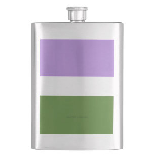 Cantil Bandeira do orgulho genderqueer SlipperyJoe's lava