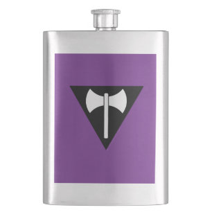 Cantil bandeira do orgulho lésbico SlipperyJoe feminista