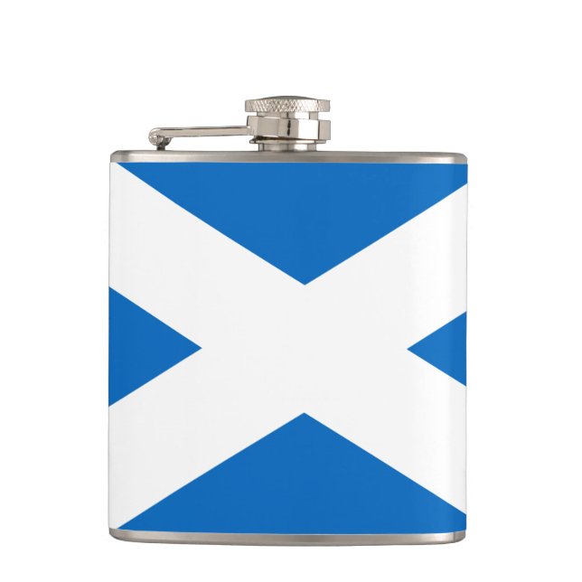 Cantil Bandeira do Vinil Wrapped Flask da Escócia (Frente)