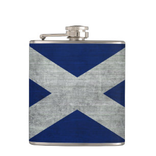Cantil Bandeira escura do Grunge de Scotland