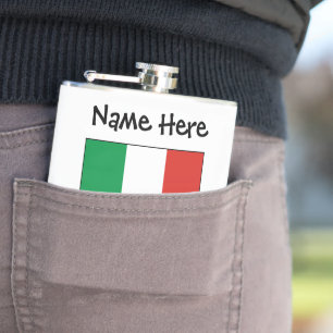 Cantil Bandeira Italiana Personalizada Italia 