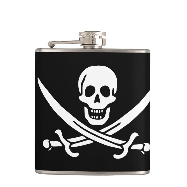 Cantil Bandeira Pirata (Frente)