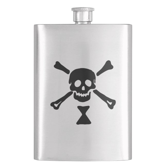 Cantil Bandeira Pirata Jolly Roger de Emanuel Wynne (Frente)