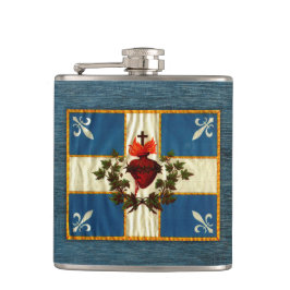 Cantil Bandeira Quebeque antiga Carrilhão Sacré-Cœur