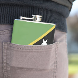 Cantil bandeira santo Kitts e Nevis