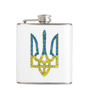 Cantil Bandeira texturizada ucraniana das cores da Ucrâni