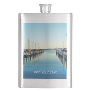 Cantil Barcos na Marina por Shirley Taylor