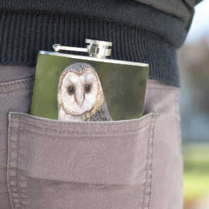 Cantil Barn Owl Flask