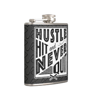 Cantil Baseball Hustle, Hit e Nunca Sair da Hip Flask