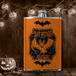 Cantil Bat Wings Elixir Orange e Black Glitter