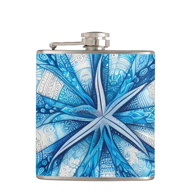 Cantil Batik Starfish Sand Dollar Blue Shells Beach (Frente)