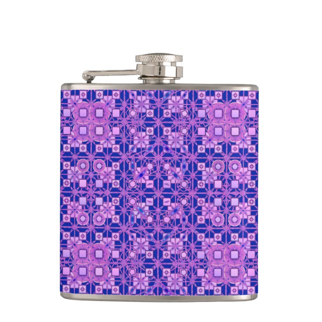 Cantil Batik Tribal - tons de roxo (Frente)