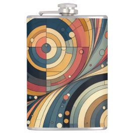 Cantil Bauhaus Duality Vinyl Wrapped Flask