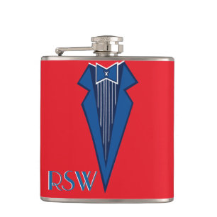 Cantil Bauhaus Tuxedo - RB (Personal Flask)