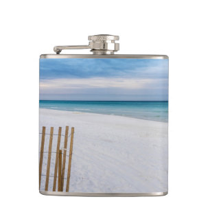 Cantil Beach Fence Morning Destin Flask