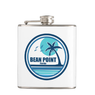 Cantil Bean Point Beach Palm Tree Birds, Flórida