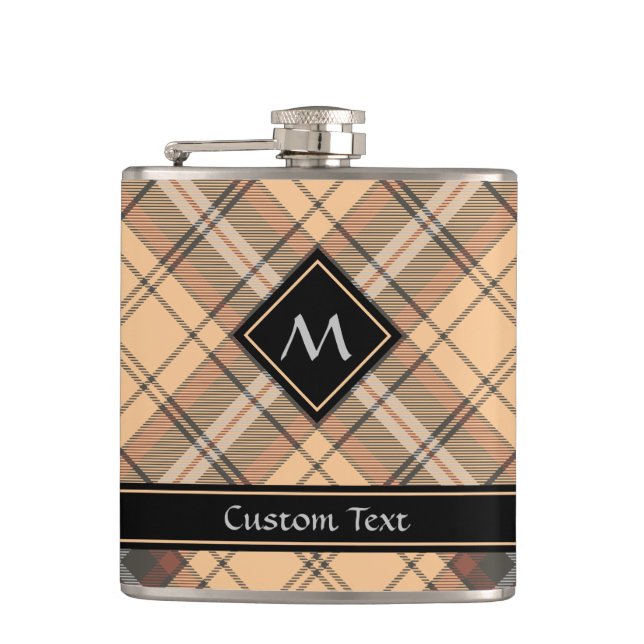 Cantil Beige e Brown Tartan (Frente)