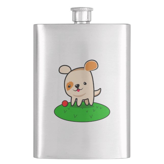 Cantil Bela caricatura de cachorrinho (Frente)