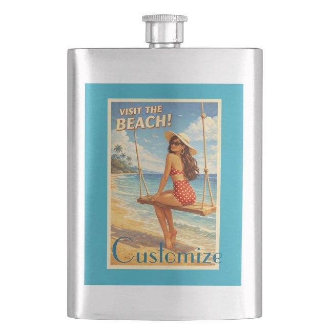 Cantil Beleza Retro Vintage de Banho Thunder_Cove  (Frente)
