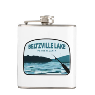 Cantil Beltzville Lago Pensilvânia — Rod de Pesca