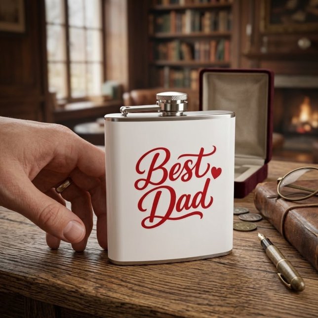 Cantil Best Dad Ever Gift Tee (Criador carregado)