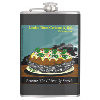 Cantil Beware the Chives of Starch – Funny Foodie Cartoon