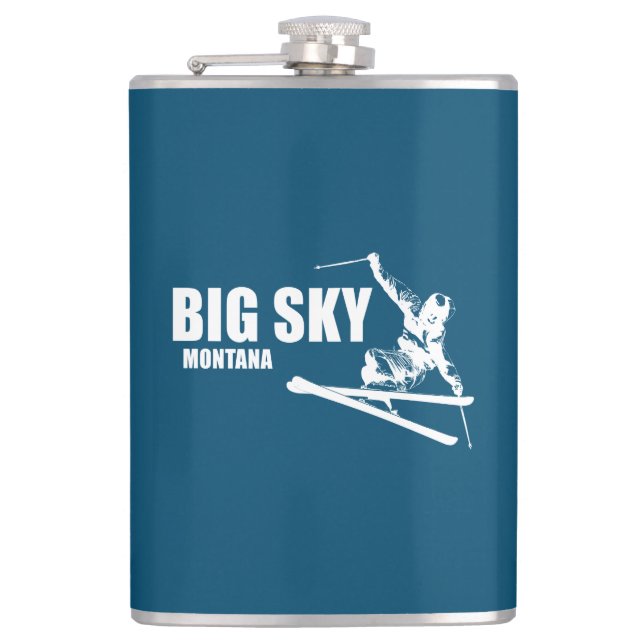 Cantil Big Sky Resort Montana Skier (Frente)