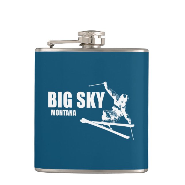 Cantil Big Sky Resort Montana Skier (Frente)