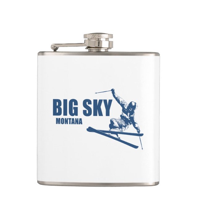 Cantil Big Sky Resort Montana Skier (Frente)
