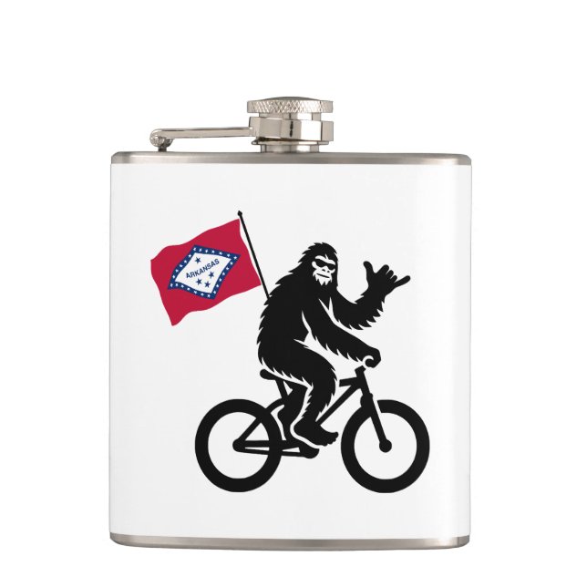 Cantil Bigfoot Cycling Arkansas Flag (Frente)