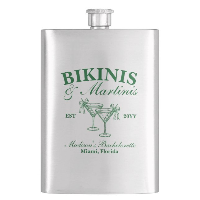 Cantil Biquínis Personalizados e Martinis Festa de Desped (Frente)