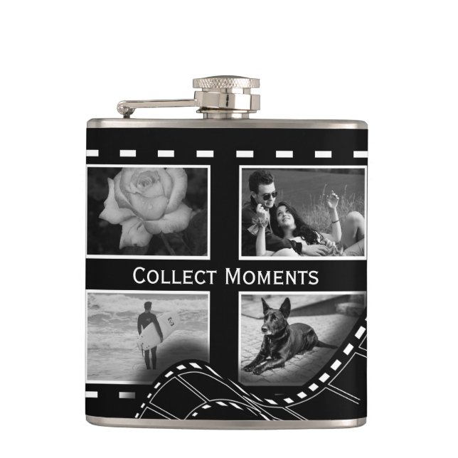 Cantil Black and White Film Reel Custom Photo (Frente)