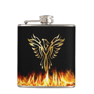 Cantil Black Dourado Phoenix Flames 6 oz.