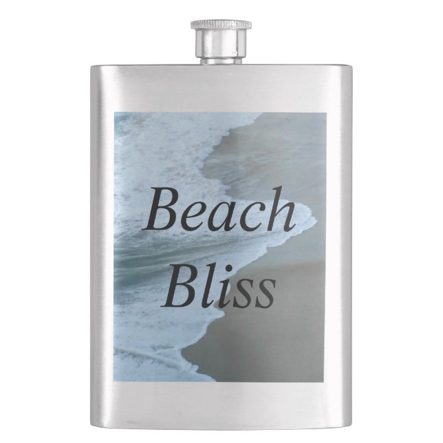 Cantil Blisa azul moderna e elegante da praia (Frente)