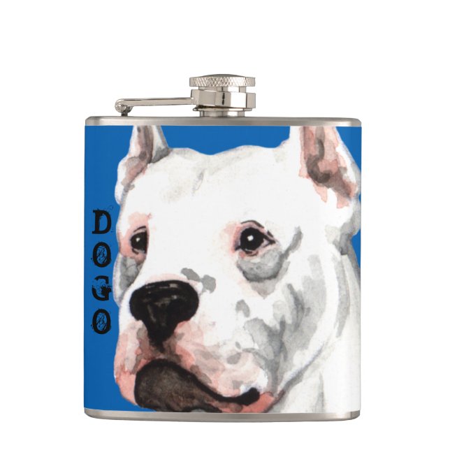 Cantil Bloco de cores Dogo Argentino (Frente)