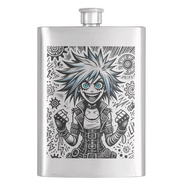 Cantil blu_eye original de arte animada animada (Frente)