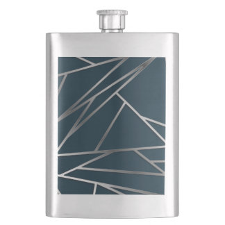 Cantil Blue Silver Modern Geométrico