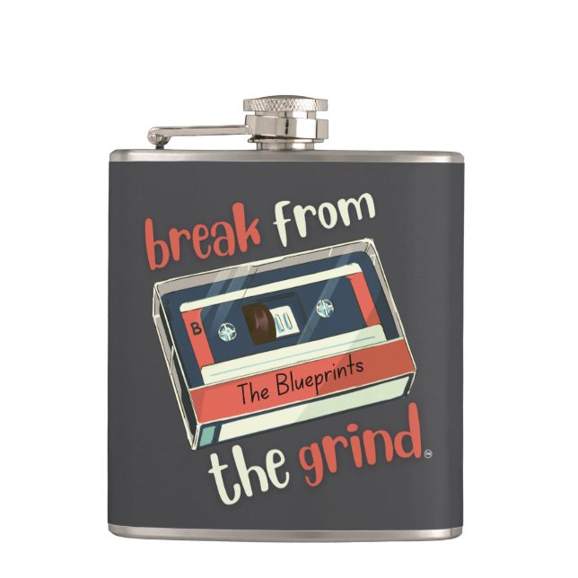 Cantil Blueprints Flask (Frente)