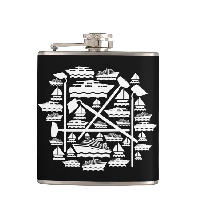 Cantil Boats & Hoes Flask (Frente)