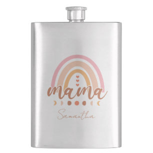 Cantil Boho Rainbow Mama com Fases da Lua