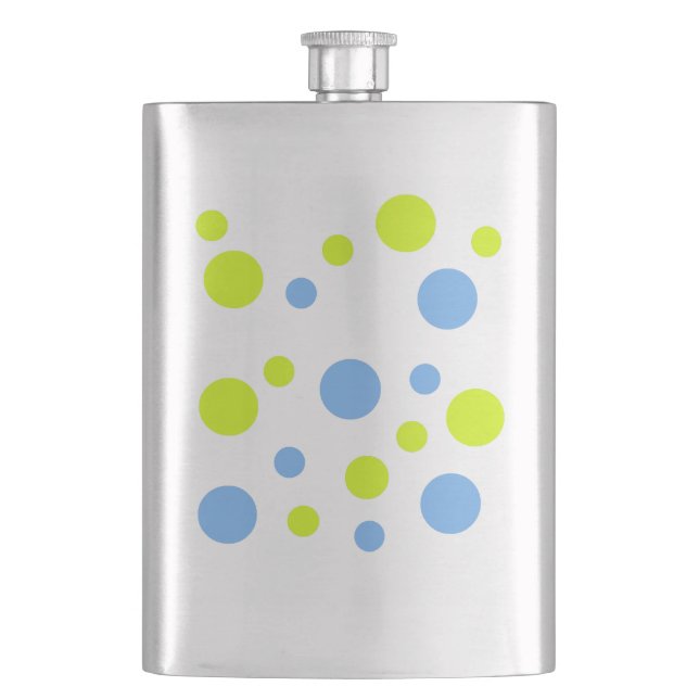 Cantil Bolhas Felizes Funky Amarelo Azul (Frente)
