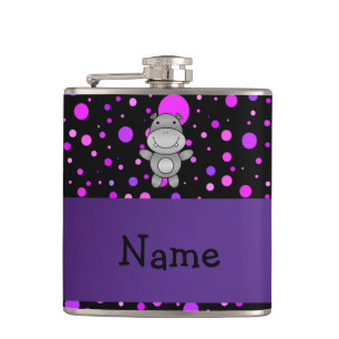 Cantil Bolinhas conhecidas personalizadas do roxo do