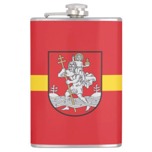 Cantil Bolsa de bolso com a bandeira de Vilnius, Lituânia