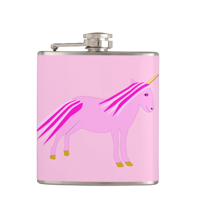 Cantil Bonito menina rosa Unicórnio (Frente)