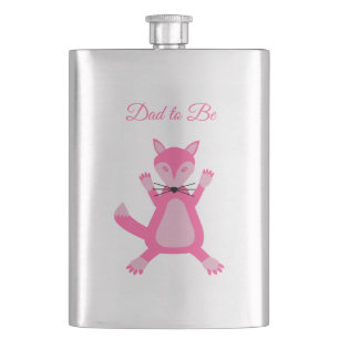 Cantil Bonito Pai personalizado de Raposa Rosa