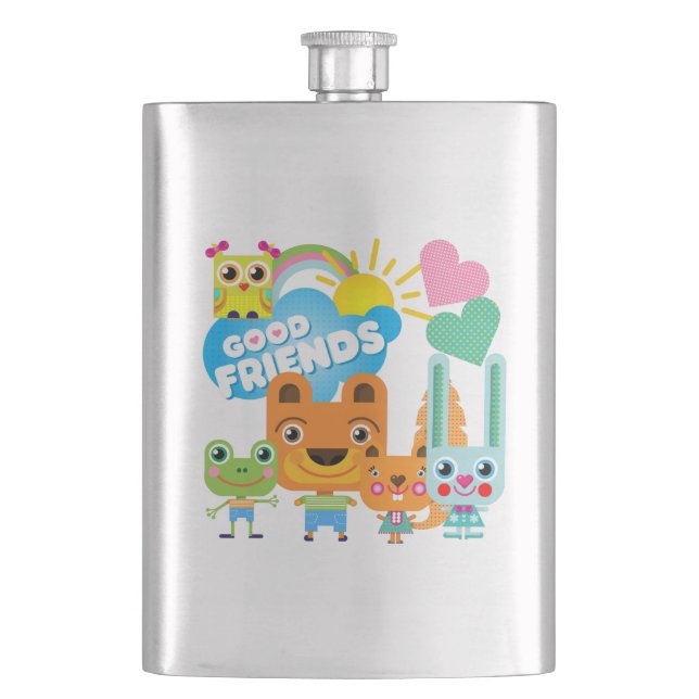Cantil Bons amigos dos animais (Frente)